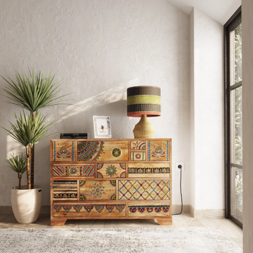 MENORCA - Solid wood chest of drawers by KARE Design - view 3